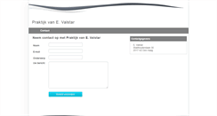 Desktop Screenshot of e-valstar.zorgzoeken.nl